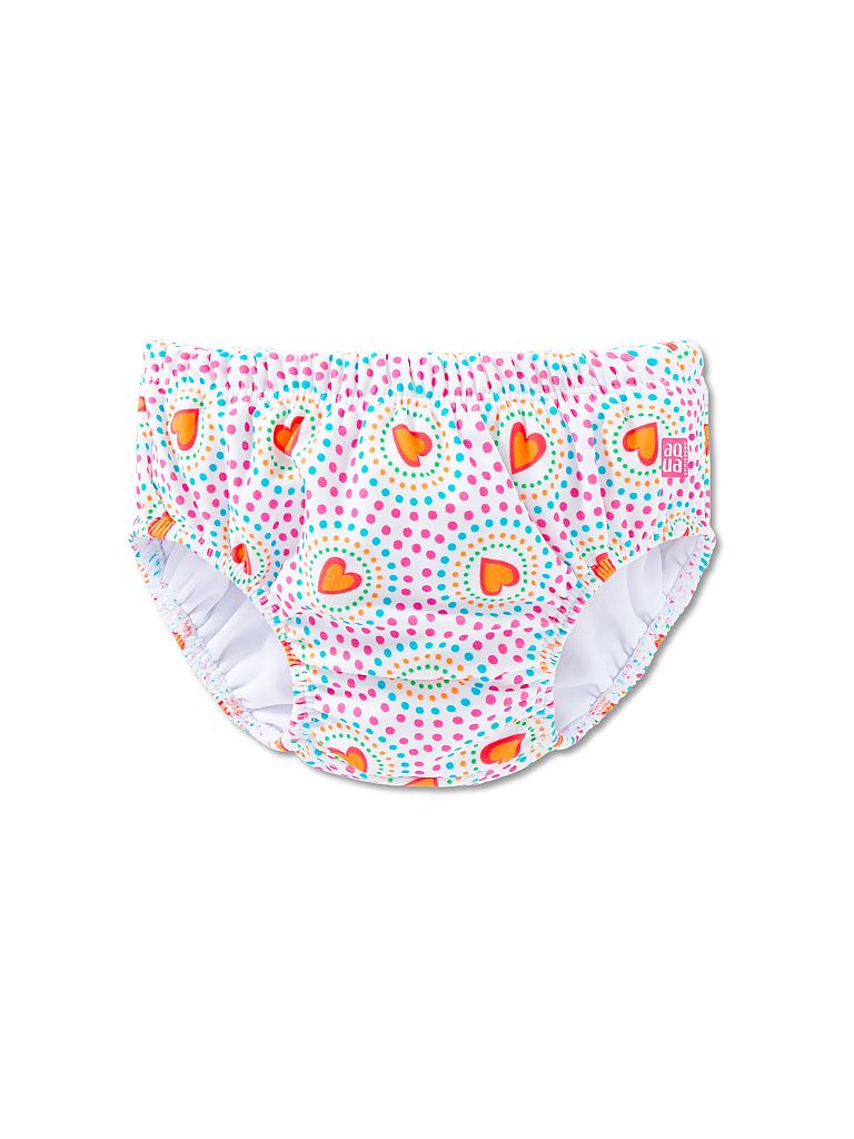 Schiesser Baby-Mädchen Windelslip Schwimmwindel, Mehrfarbig, Größe 62/68 - Badeanzug Mit Windelschutz